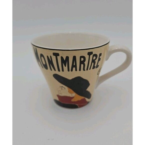 Sango Cabaret Cup and Saucer Set 1 Cups 1 Saucers 1995 Jane Avril 4870 - Picture 2 of 9